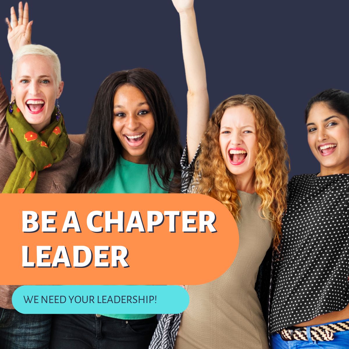 become a chapter leader graphic